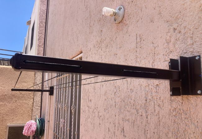 Tendal adosado a pared