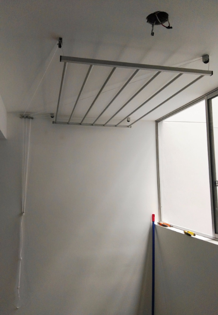 Tendederos de ropa de aluminio