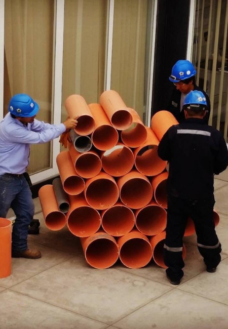 Construcción de arbol de navidad